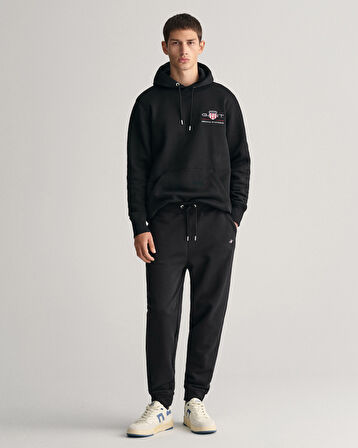 GANT Erkek Siyah Regular Fit Eşofman Altı