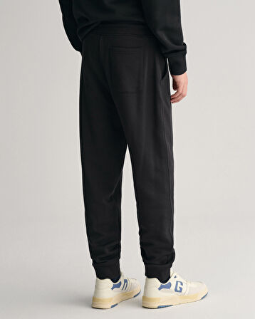 GANT Erkek Siyah Regular Fit Eşofman Altı