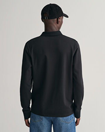 GANT Erkek Siyah Regular Fit Polo