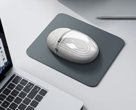 Leptop İpod Uyumlu Windows kablosuz Wıreless Beyaz mouse Sessiz Ofis Mause fare (1200DPİ + 2.4G)