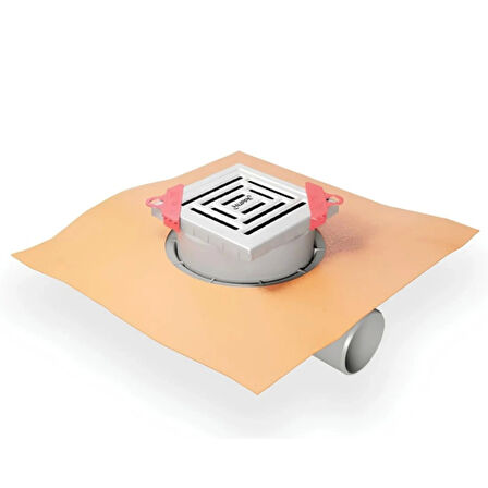 HÜPPE Master X Yalıtımlı Noktasal Su Gideri 10x10Mat Yndn