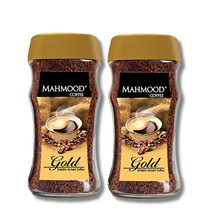 Mahmood Premium Gold Granül Kahve Cam Kavanoz 100 gr x 2 Adet