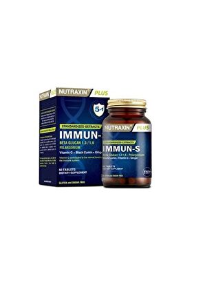 Nutraxin Immun-S 60 Tablet Takviye Edici Gıda
