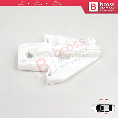 Seat Toledo Leon Skoda Fabia İçin Sol Arka Cam Kriko Tamir Klipsi