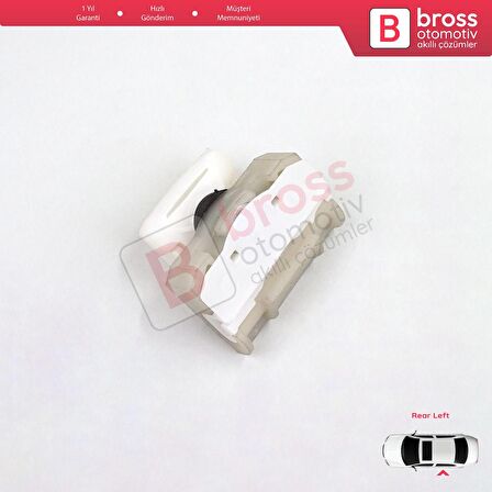 Mercedes S320 W220 1998-2005 İçin Ön Sol Kapı Cam Kriko Klipsi