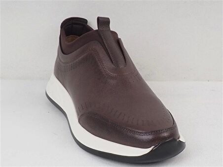 KAHVE HAKİKİ DERİ ERKEK CASUAL AYAKKABI CHELSY