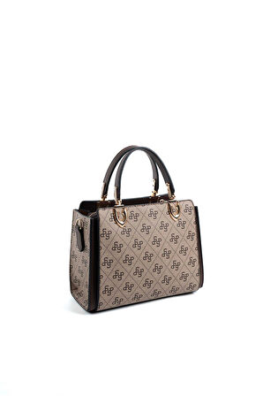 Kadın Omuz Çantası 1133-48005  Silver Polo Kadın ÇANTASI M178 KOYU BEJ-MAT KAHVE