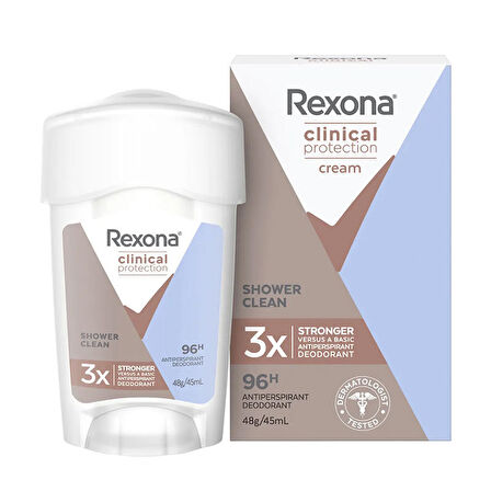 Rexona Clinical Protection Shower Clean Stick Deodorant 45 ml