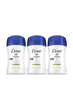 Dove Deodorant Stick Original 40 ml 3 Adet