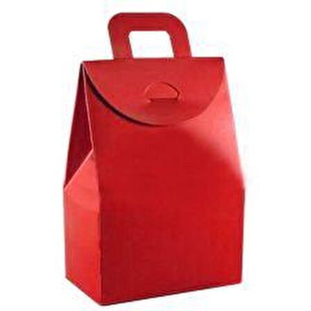 HEDİYE ÇANTA KIRMIZI 5CM X 7CM 10'LU