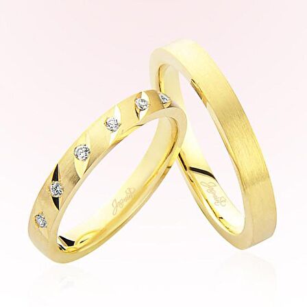 Sarı Altın Alyans 4802