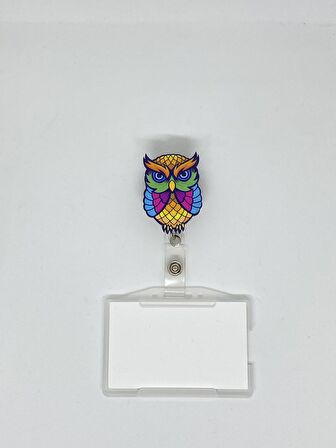 Baykuş Temalı Yoyo Kartlık