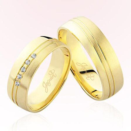 Sarı Altın Alyans 4805