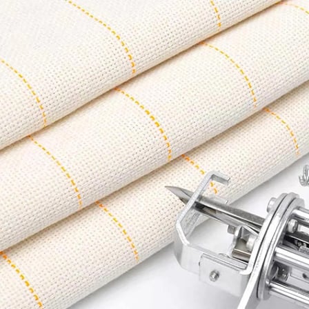 Tufting Kumaşı - 3 Metre Standart Ende - Keşiş Bezi - Panç Kumaşı - Punch Kumaşı - Monks Cloth