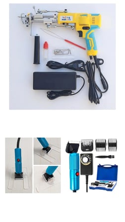 AK-V Tufting Makinesi Mini Set (Sarı AK-V)(Set İçeriği Açıklama Kısmındadır)