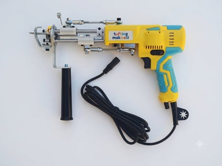 AK-V Tufting Makinesi Mini Set (Sarı AK-V)(Set İçeriği Açıklama Kısmındadır)