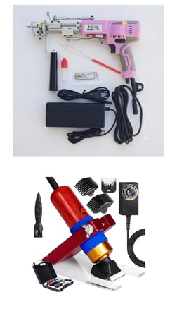 AK-V Tufting Makinesi Mini Set (Pembe AK-V)(Set İçeriği Açıklama Kısmındadır)