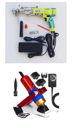 AK-V Tufting Makinesi Mini Set (Neon Yeşili AK-V)(Set İçeriği Açıklama Kısmındadır)