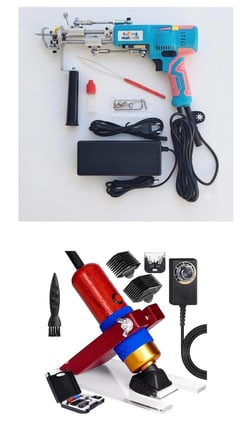 AK-V Tufting Makinesi Mini Set (Turkuaz AK-V)(Set İçeriği Açıklama Kısmındadır)