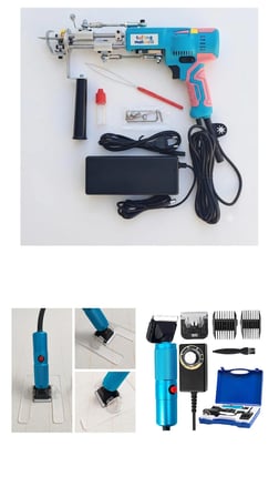 AK-V Tufting Makinesi Mini Set (Turkuaz AK-V)(Set İçeriği Açıklama Kısmındadır)