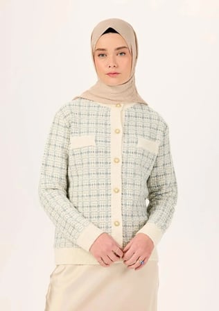 Pamuk Polyester Liva Şal Bej Dokulu Nefes Alan Doğal Yapılı 90X200