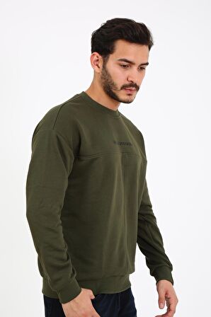 Five Pocket FP3047 Bisiklet Yaka Erkek Sweatshirt