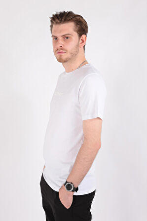 Five Pocket Slım Fıt Erkek Fp24B2058 Bis Yaka T-Shırt