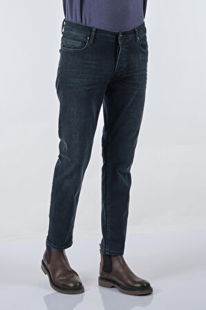 JSCO Dar Paça Normal Bel Koyu Mavi Erkek Pantolon 1111-F04-NAPOLI