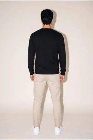 Jsco 6212 0 Yaka Nakışlı Selanik Erkek Sweatshirt JSSWTK27E000009