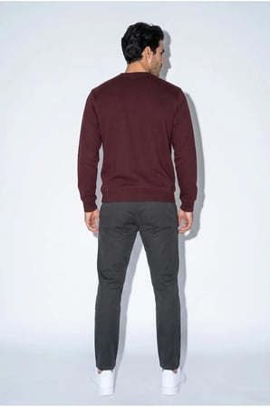 Jsco 6212 0 Yaka Nakışlı Selanik Erkek Sweatshirt JSSWTK27E000009