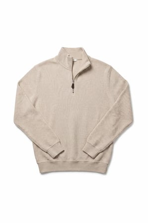 Jsco 6228 Dik Yaka Fermuarlı  Muline Selanik Erkek Sweatshirt JSSWTK27E000018