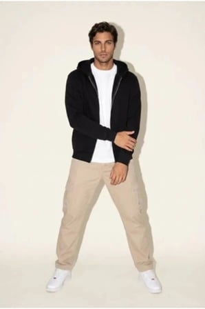 Jsco 6202 Kapüşonlu 3 İplik Erkek Sweatshirt JSHRKK27E000001