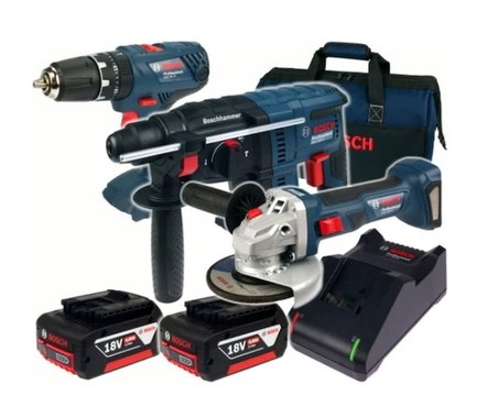 Bosch Gbh 180-LI Gsb 185-LI Gws 18V-8  2X4 ,0AH