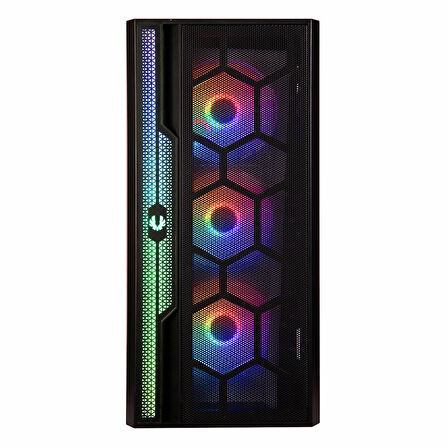 BitFenix Apollo 1200W 80+ Altın USB 3.2 ARGB ATX Mid Tower Siyah Kasa