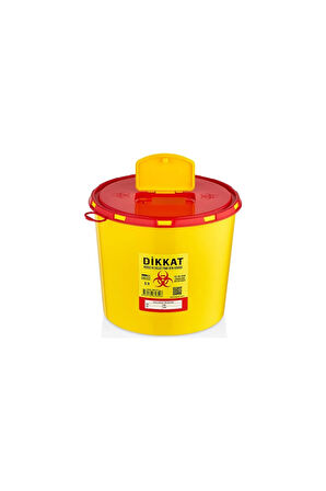 Professional Tıbbi Atık Kovası 5 LT A KALİTE (5 ADET)