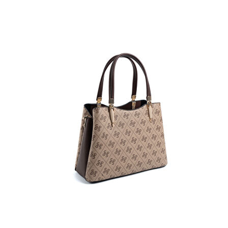 Silver Polo  Kadın Omuz Çantası 1205-48154 SILVER POLO Kadın ÇANTASI M178 KOYU BEJ-MAT KAHVE