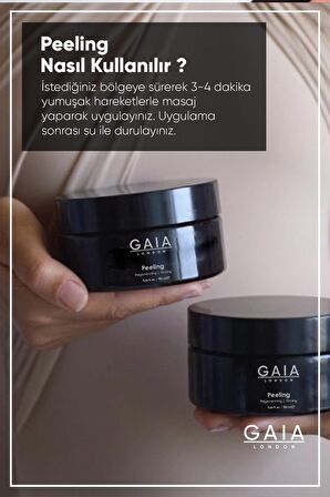 Gaia London Çatlak Ve Selülit Önleyici, Vücut Yenileyici Peeling 150 ml