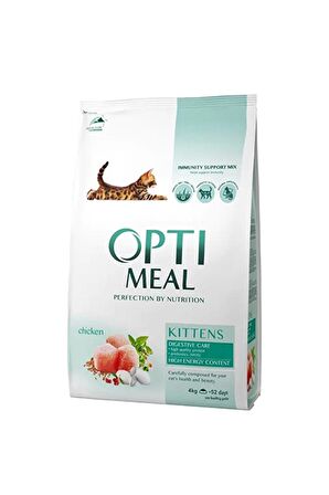 Optimeal Super Premium Kitten Tavuklu Yavru Kedi Maması 4 Kg