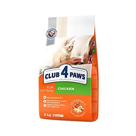 Club4Paws Premium Tavuklu Yavru Kedi Maması 5 Kg