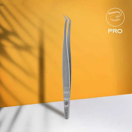 Staleks Expert 40/13 Kirpik Cımbızı L Şeklinde 40 mm.