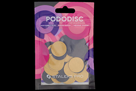 Staleks Disk Zımpara 20mm 320 Grit (Medium) 50li