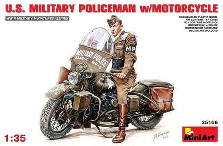 MiniArt 35168 1:35 Motorlu, Amerikan Askeri Polis