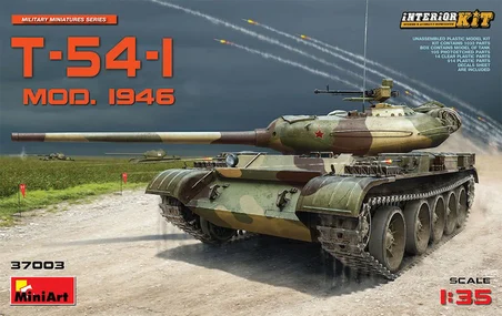 MiniArt 37003 1:35 T-54-1 Sovyet Medium Tank Interior Kit
