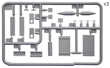MiniArt 35246 1:35 Dinlenen Sovyet Tank Mürettebatı. Özel Üretim