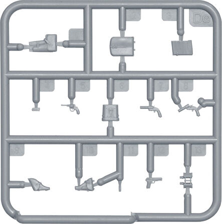 MiniArt 35246 1:35 Dinlenen Sovyet Tank Mürettebatı. Özel Üretim