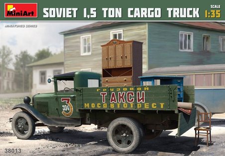 MiniArt 38013 1:35 Sovyet 1,5 ton Kamyon AA Type "Polutorka"