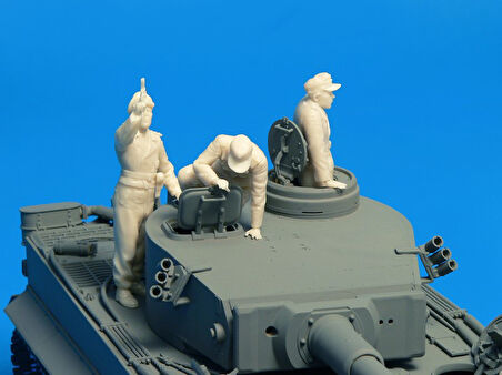 MiniArt 35252 1:35 Alman Tank Mürettebatı (Fransa 1944) Özel Üretim