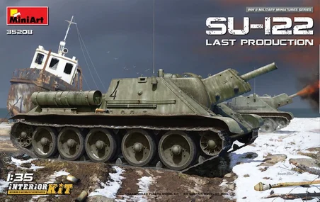 MiniArt 35208 1:35 SU-122 (Son Üretim) Interior Kit