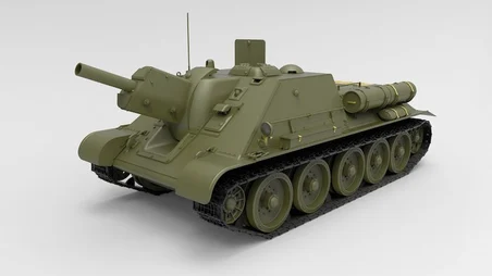 MiniArt 35208 1:35 SU-122 (Son Üretim) Interior Kit