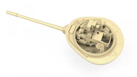 MiniArt 37029 1:35 Tiran 4 Late Type. Interior Kit